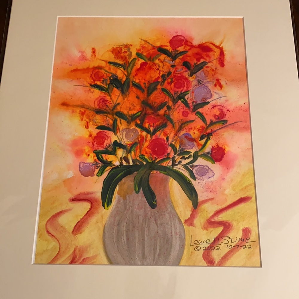 Original Watercolor 16x20 Grandma’s Love - Picture 4 of 7